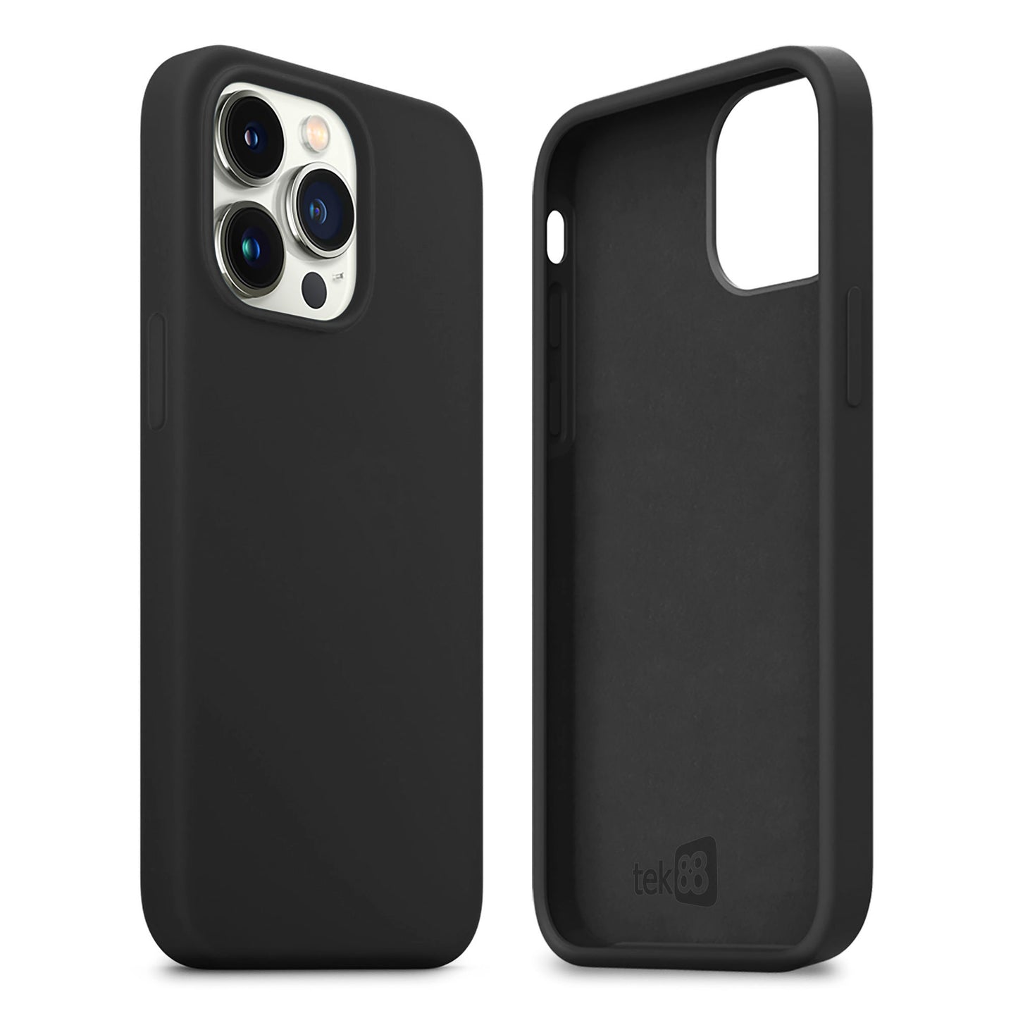 Tek88 Silicone Case iPhone 13 Pro Max (Black)